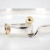 [Pre-owned] TIFFANY 925/750 Hook & Eye Bangle/j64-5