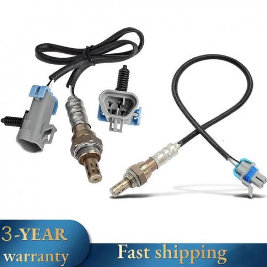 2pcs Upstream + Downstream Oxygen O2 Sensor For 2006 Hummer H3 3.5L L5