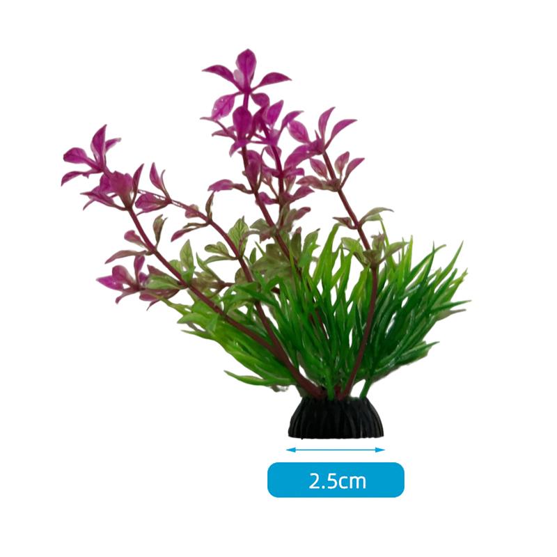 Simulering Kunstige Planter Akvarium Dekor Plast Undervannsgress Akvarietilbehør Akvariedekorasjon Ornament