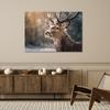 Canvas Print, Abstract Deer