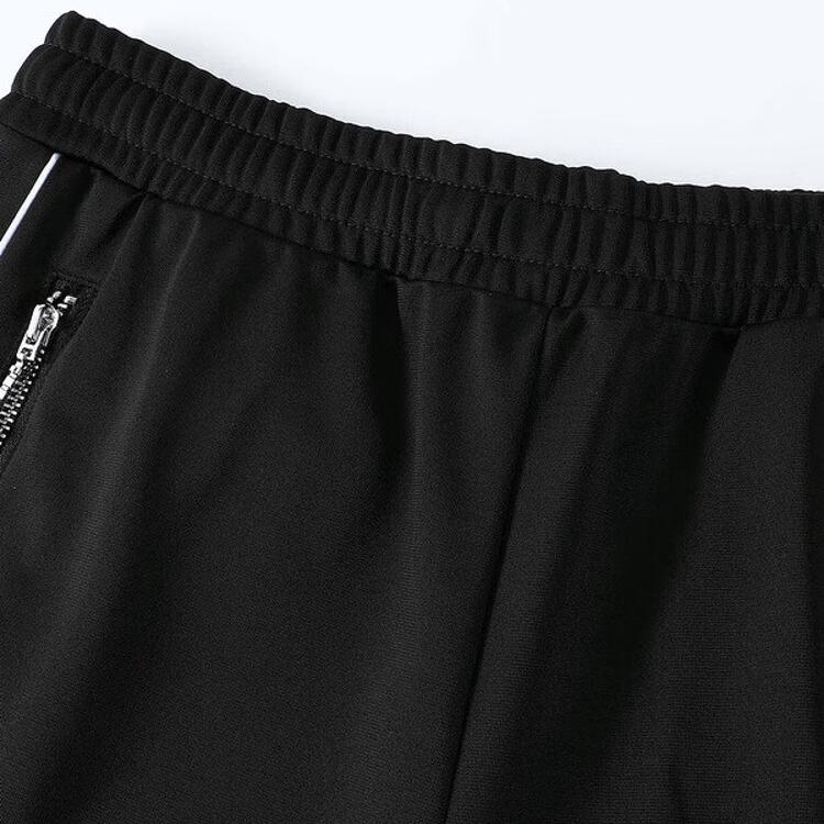 Puma Calças Clássicas Futureknit Retas Soltas Cintura Média Cordão Cor Sólida Calças Casuais Calças Unissex Preto 630480-01