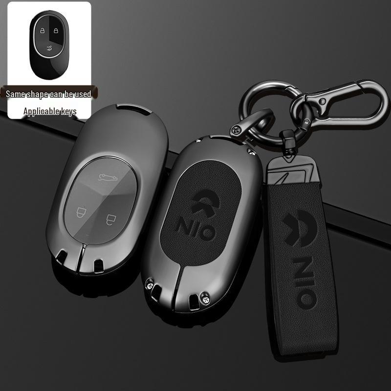 Premium Nio Schlüsselhülle für ET5, ET7, ES7, EC7 - High-End Autozubehör mit Herren-Schalenverschluss