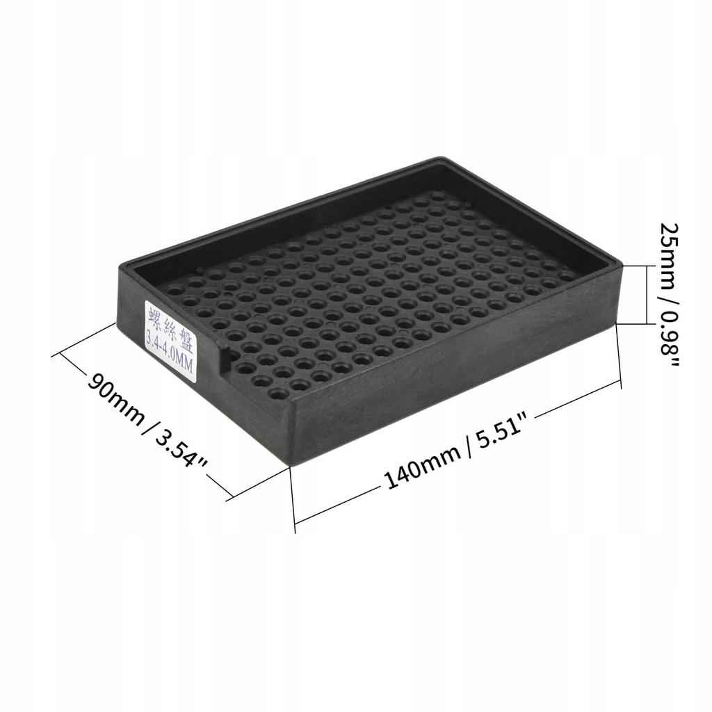 ESD Antistatic Tray for 3.5-4mm Screws 150 Holes
