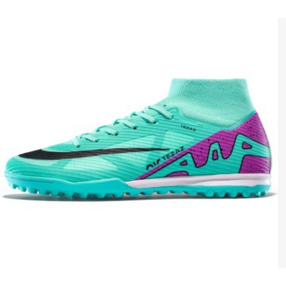 High-top Football Shoes, Broken Nails, Artificial Turf, Boys and Girls, Teenagers, Students, Artificial Grass Training Shoes