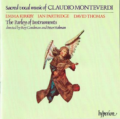 CD CLAUDIO MONTEVERDI - EMMA KIRKBY, I - Sacred Vocal Music Of Claudio Monte CDA66021 Hyperion 1985 UK ObiClassical Used