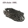 420-82L 88L 96L108L110L Chain Is Suitable for ATV Off-road Motorcycle Modification, Universal Thick Chain 420 Reinforced Chain R