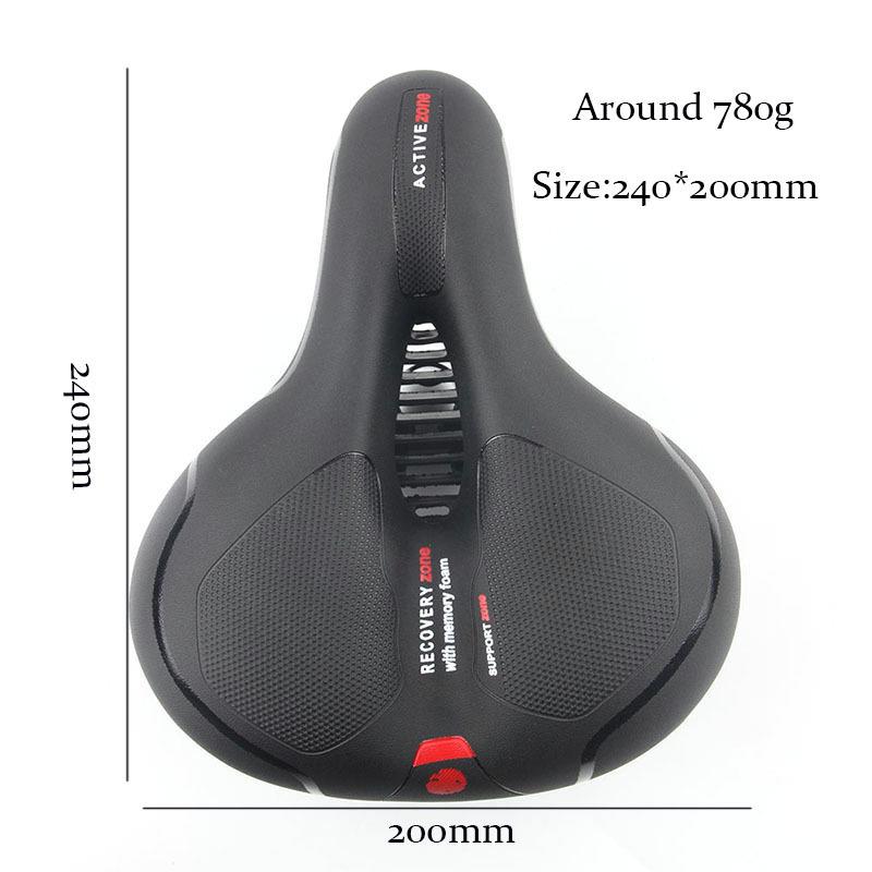 Cross-Border Big Butt Bicycle Saddle - Comfortable Bike Seat Cushion