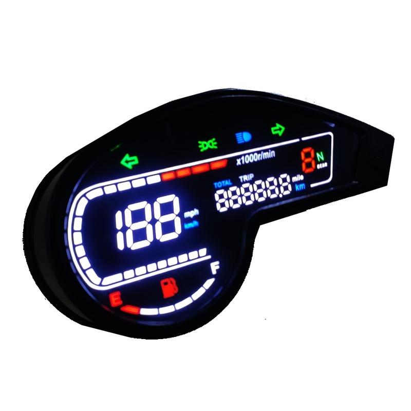 For Honda NXR125 NXR150 Bros Brisa 125Bros 150 2003-2014 Digital LED Meter Odometer Speedometer Tachometer XR150 GY200