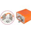 2Pin Electronic LED Flasher Relay Fix Turn Signal Bulbs Hyper Flash Issue Orange