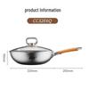 32cm Titanium Ceramic Non-stick Wok