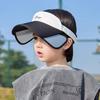 Men'S And Women'S Empty Top Sunscreen Hats Retractable Empty Top Hats Sunshade Uv Protection Baby Hats Sun Hats