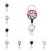 Plant Flowers Clip Lanyards ID Badge Holder Porta Credencial Lanyards Keychain Badge Reel Nurse Retractable  Wholesale
