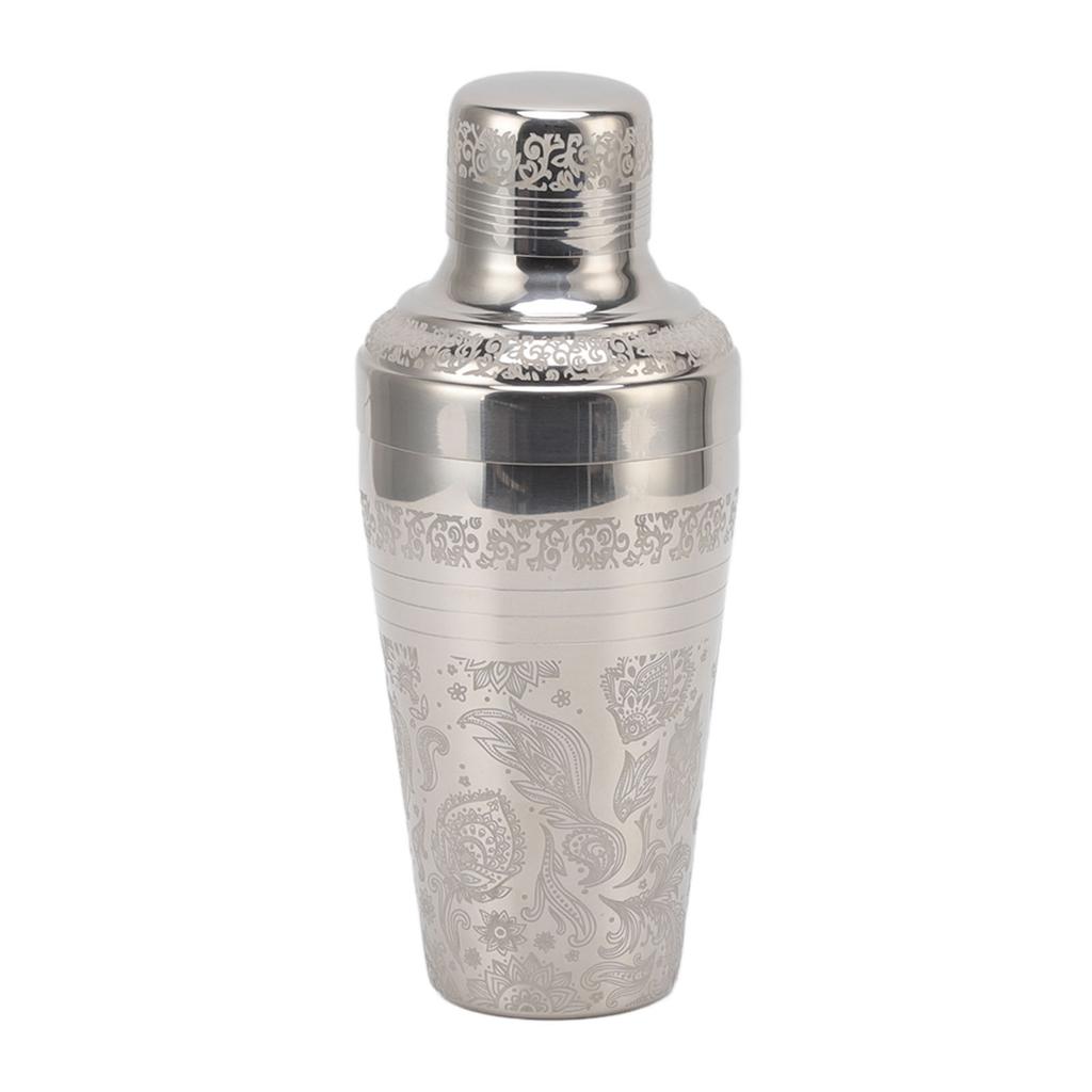 Cocktail Shaker Dishwasher Safe Rust Proof 304 Stainless Steel Bartender Drink Mixer for Bar Glossy Japanese Style