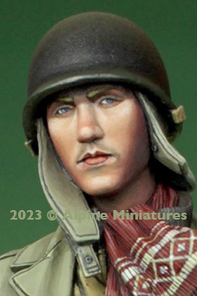 Alpine Miniatures American Infantry Headset 1 Resin Kit H6009 1/16