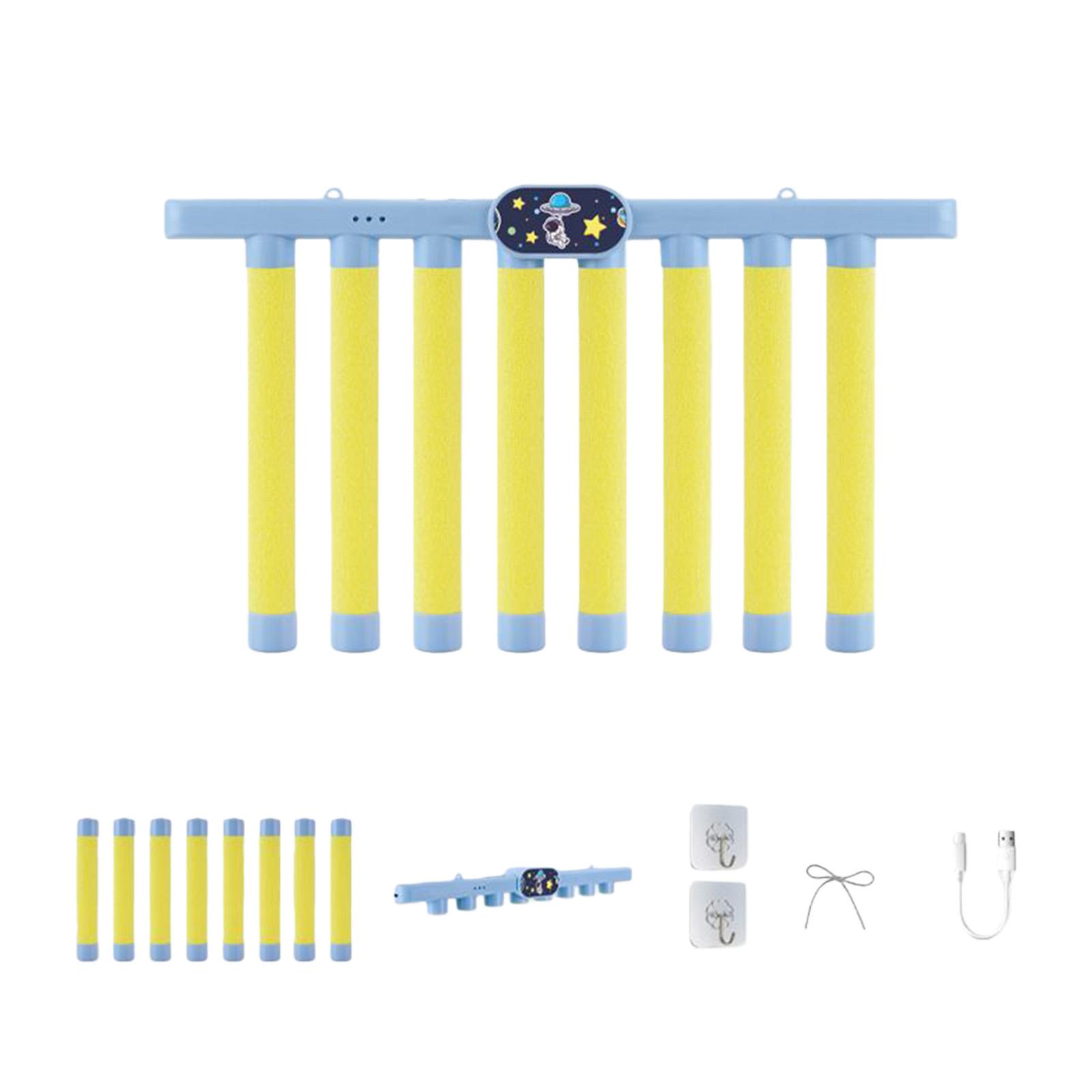 

Falling Sticks Training Game Toy Hand Eye Coordination Kid Adult Yellow Blue(Charging Version With Music) One Size синій