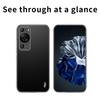 MOFI Transparent TPU Shell for Huawei P60/P60 Pro Protective Case Drop Resistant Phone Cover