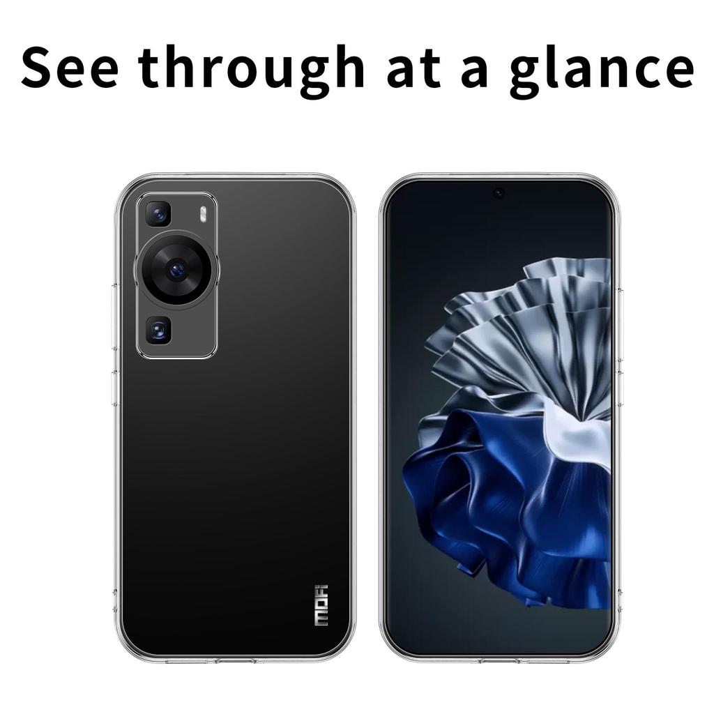 MOFI Transparent TPU Shell for Huawei P60/P60 Pro Protective Case Drop Resistant Phone Cover