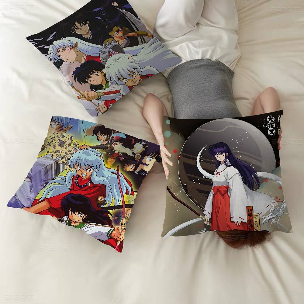 1Pc Anime I-Inuyasha Lucky Dragon Pillow Cover Sofa Cushion Cover Home Room Decoration Children Gift