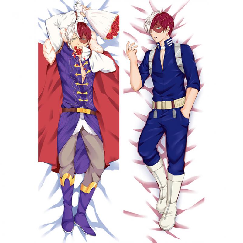 

60x180 см аниме «Мой герой Академии» наволочка Todoroki Shoto принт Dakimakura обнимающая наволочка для тела постельные принадлежности декоративные подушки