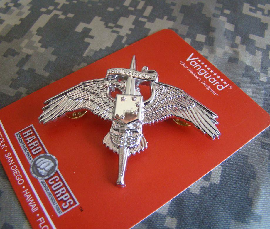 

Квалификационный значок Корпуса морской пехоты США для специальных операций, значок для лошади, значок MARSOC, металлический значок