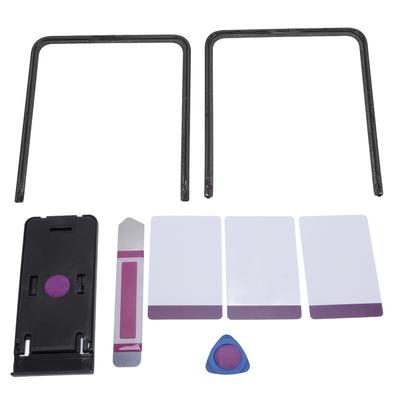 Phone Screen Middle Frame Bezel with Repair Kit Seamless Fit LCD Display Panel Bezel for Galaxy Z Flip 2 5G F7070