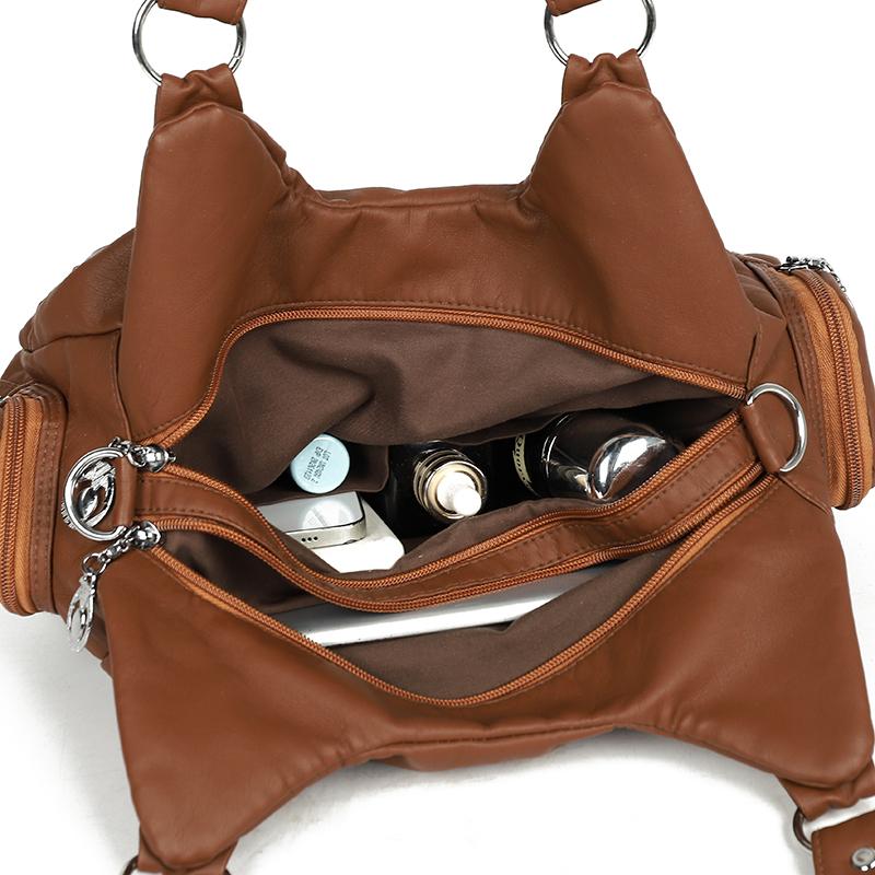 Dames Tote Bag Grote Capaciteit Schoudertas Draagbare Crossbody Tas