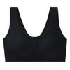 Plus Size Mom Bra Front Closure Wirefree Breathable Comfortable Push Up Bra