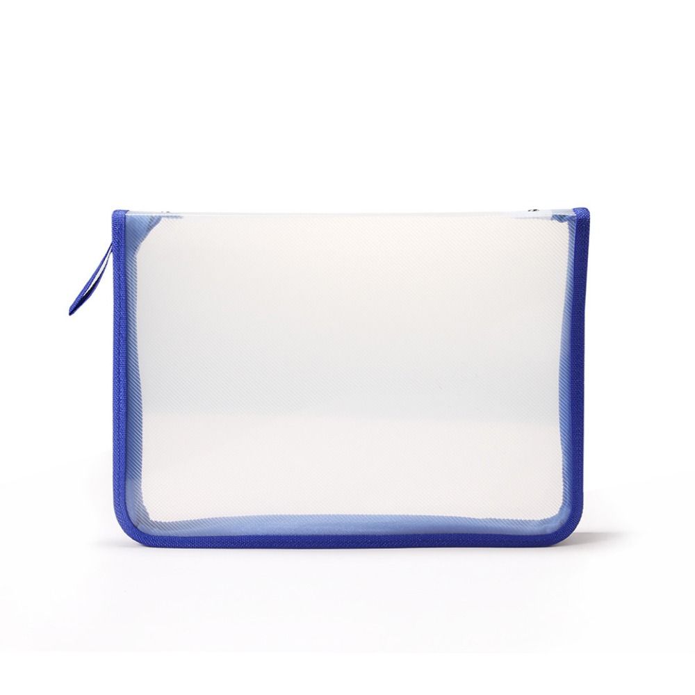 Storage Bags Stationery Test Paper Folder Paper Organizer Zipper Storage Bag File Bag Folders