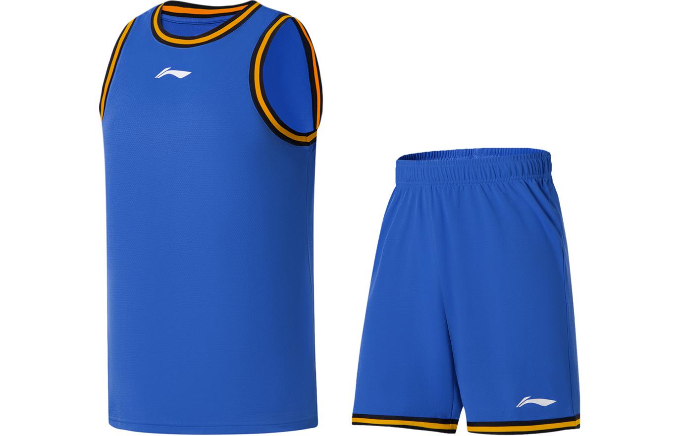 Li Ning Casual Sportswear Men s Beijing Blue AATU047-4 L