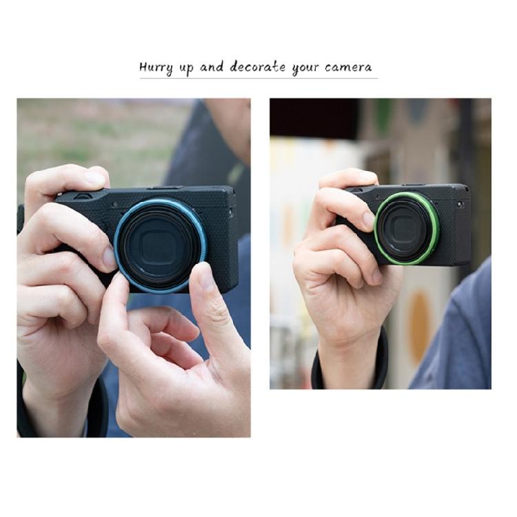 Decorative Metal Camera Rings Accessory Lightweighted For GR3x Series External Lens Protections