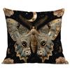 New Imitation 3d Butterfly Printed Pillowcase Retro Home Sofa Cushion Pillowcase Decoration