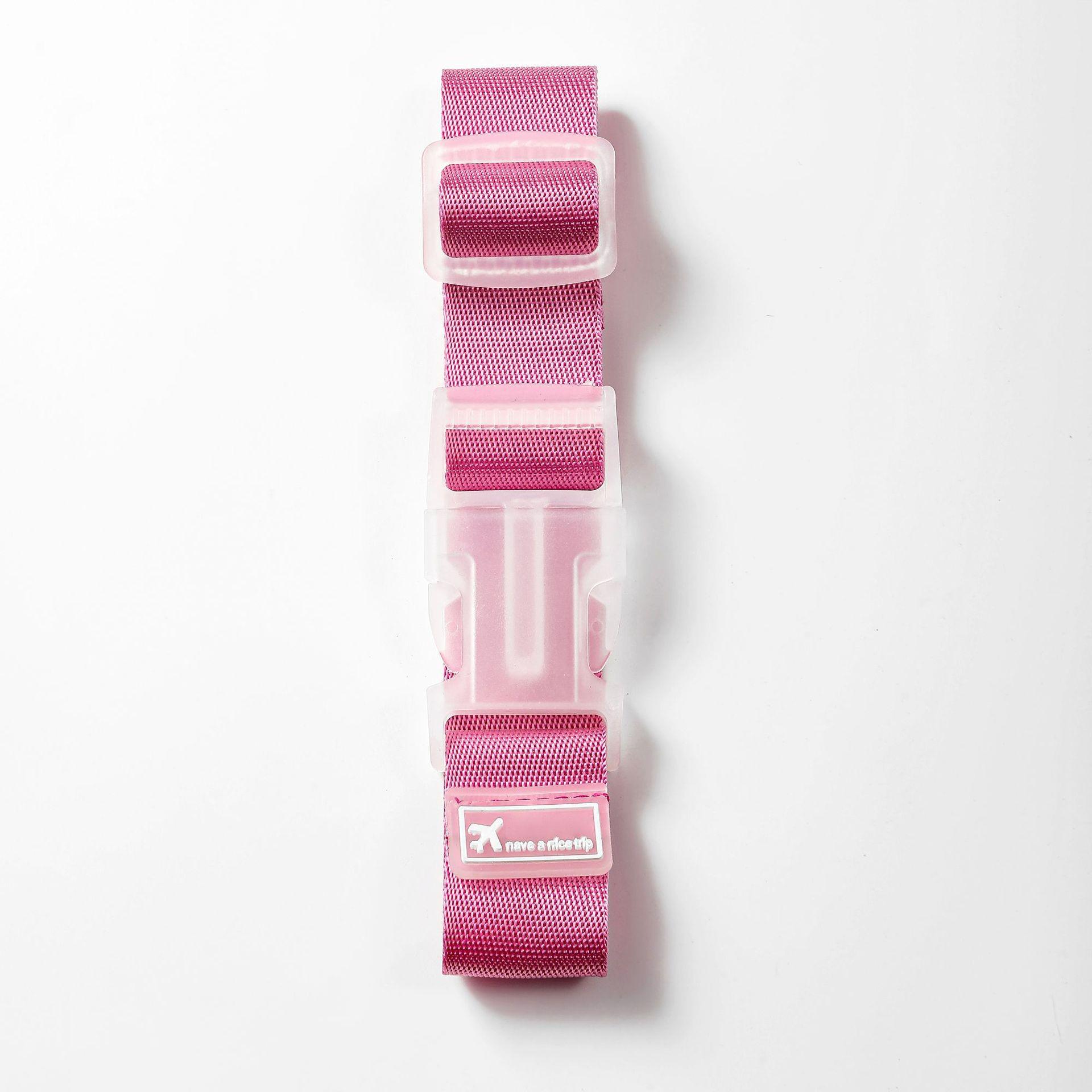 

Мультяшные эластичные упаковочные ремни для багажа с пряжкой розы красного