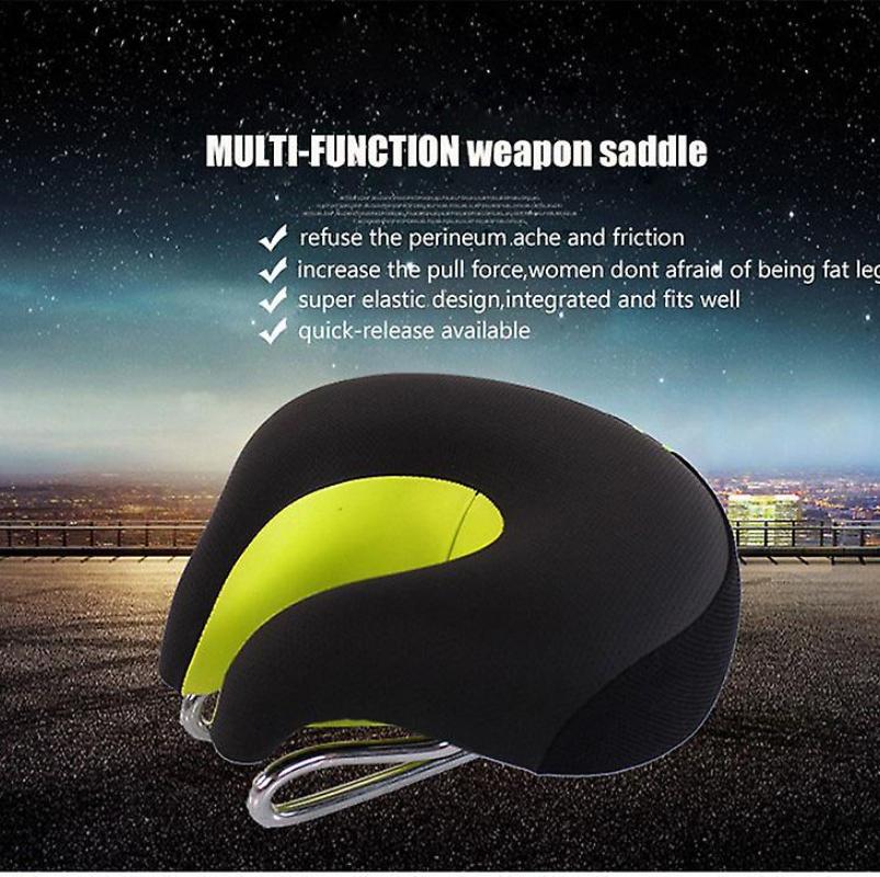 Comfortable Ergonomic Shock-proof Mountain Bike Seat Soft and Thickened Shock-absorbing Bicycle Seat Riding Seat