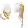 Raindrop Pine Wood Face Wash Brush - Soft Bristle Makeup Cleansing Tool