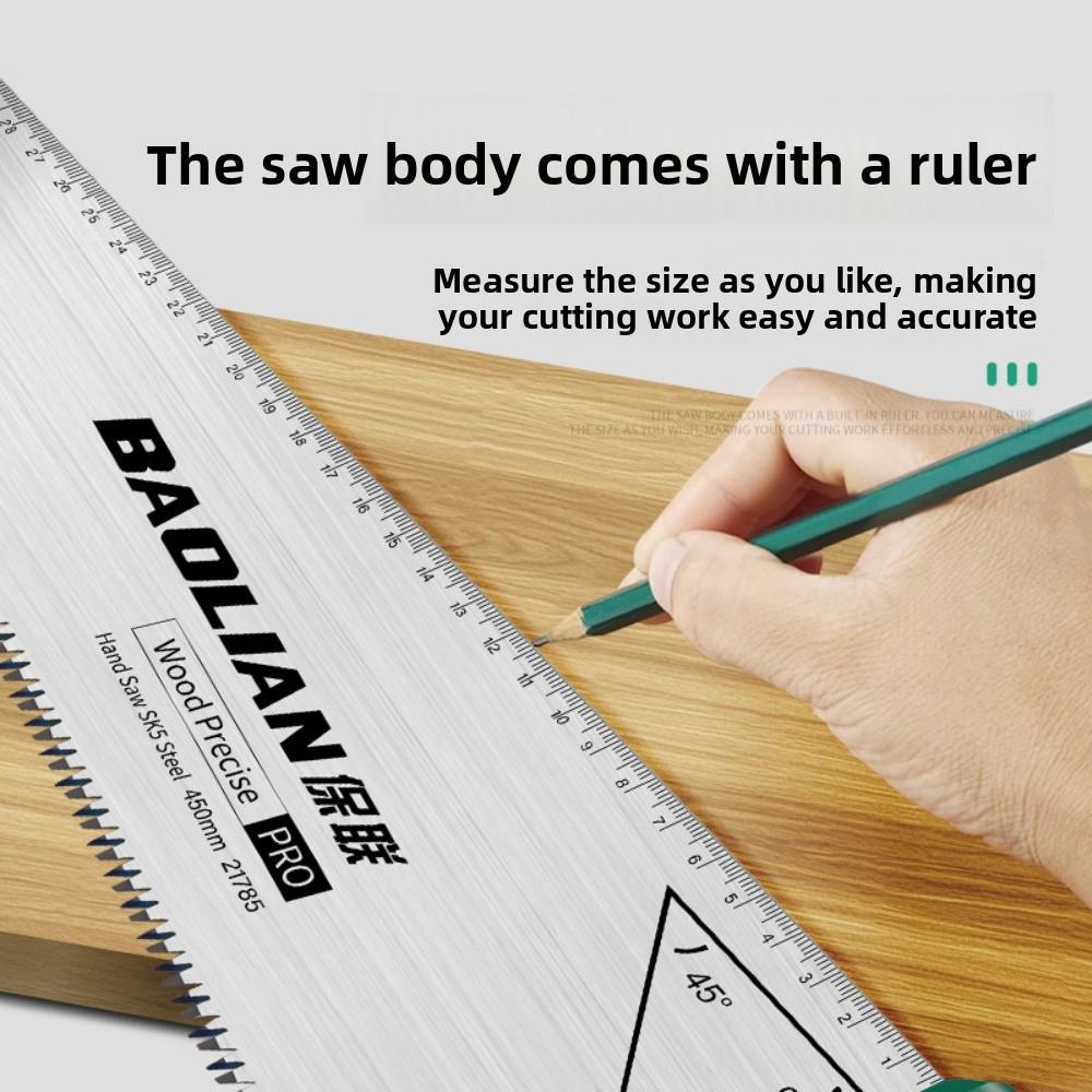 Industrial Woodworking Hand Saw Heavy Duty Fast Cutting Tree Saw Sharp and Portable Garden Tool