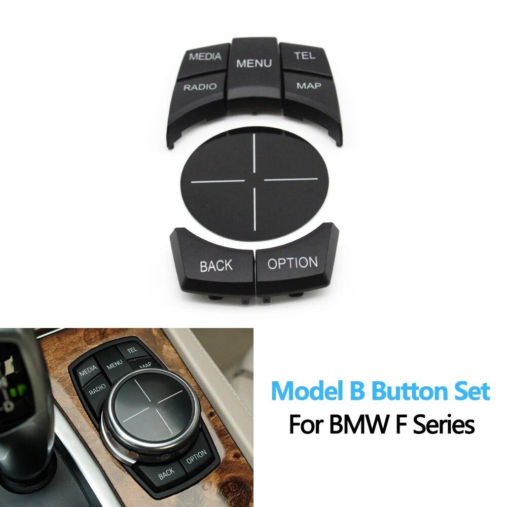 Bil IDRIVE Mittkonsol Multimedia Strömbrytare Knapp Reparationssats För BMW 2 3 5 6 7 X3 X4 X5 Serien F30 F31 F10 F11 F02 F06 F25 F26