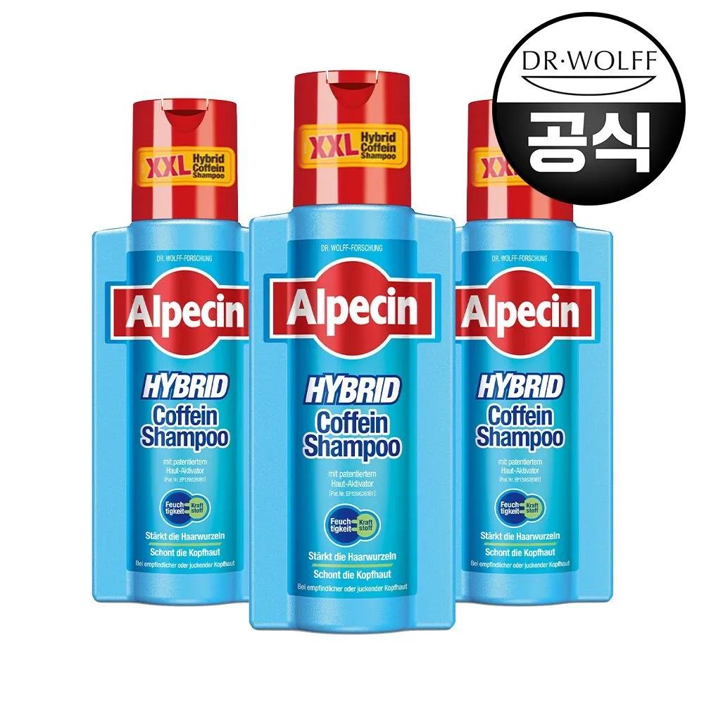 

Alpecin Hybrid In Shampoo 375ml (3 bottles)