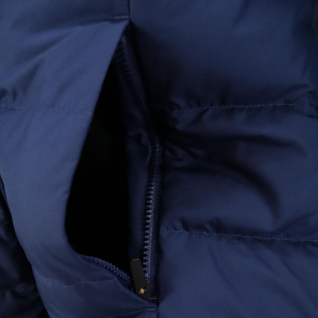Nike Down Coat XL Navy Women Used