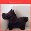 Animal Plush Cushion With Solid Color Design For Living Room Decor