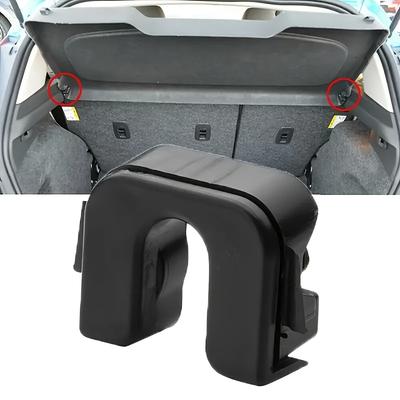 2pcs Black Rear Bumper Swivel Hinge Clips for Ford Fiesta MK7/MK8 & Mondeo - OEM 1539663, Secure Fit for Car Trunk Organization