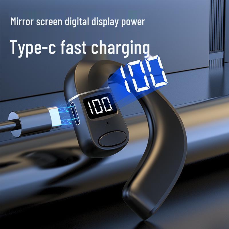 Hot V7 Open-Ear Wireless Bluetooth Earphone for Business, Sports, and Music with Super Long Battery Life