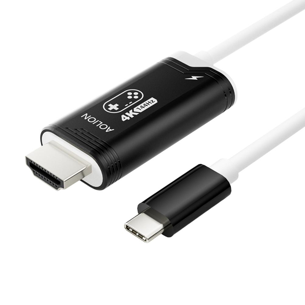 2M 4K 60/144HZ HDMI-Compatible Connector Universal Game Console TV Docking Station Projection Cable for Nintendo for Switch