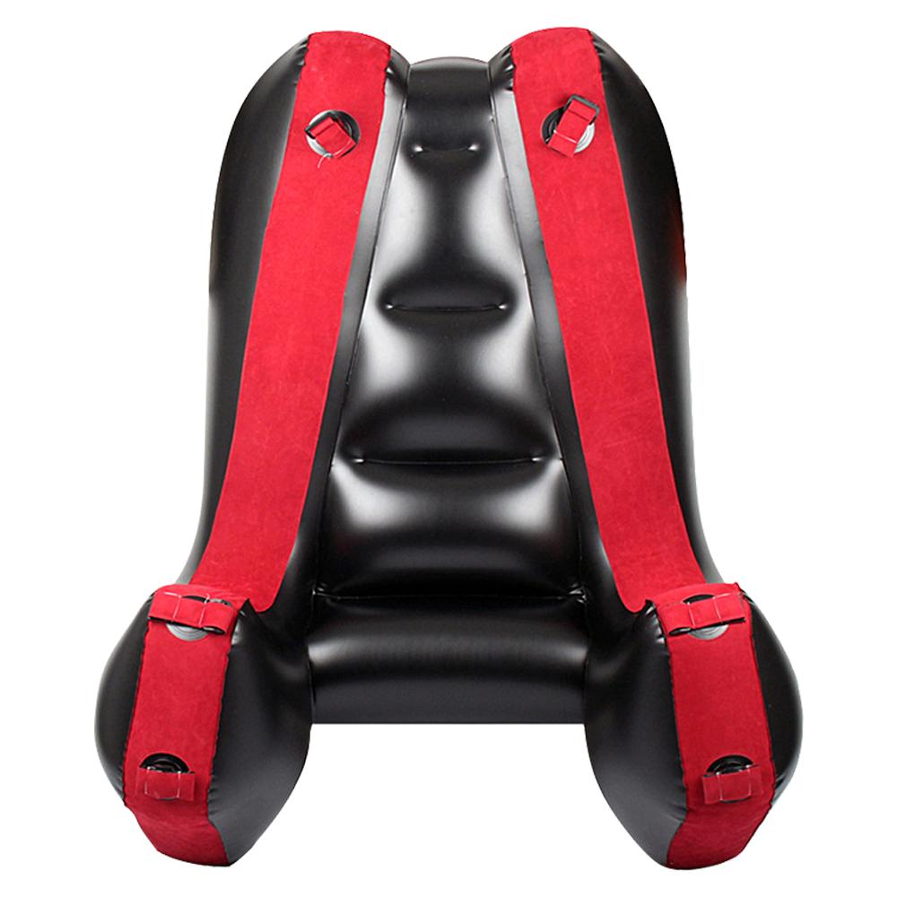 Split Leg Sofa Matte SM Bondage Voksenspill Sex Stol Seng med stropper Sexmøbler Hjelpemiddel Oppblåsbare Sexverktøy For Par Kvinner