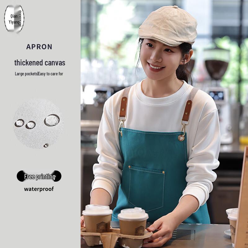 Professional Waterproof Canvas Apron One Size