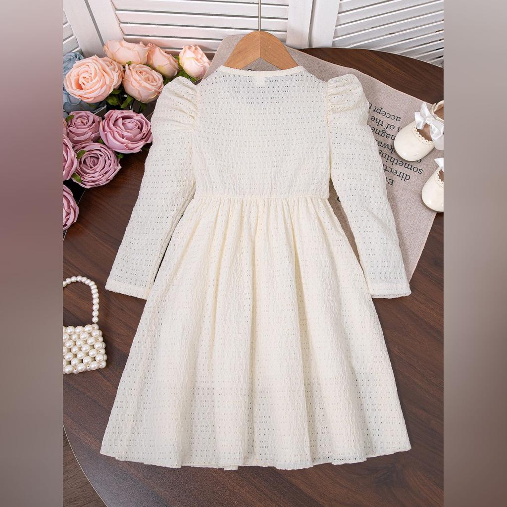 Kids' Casual Minimalist Versatile Dress