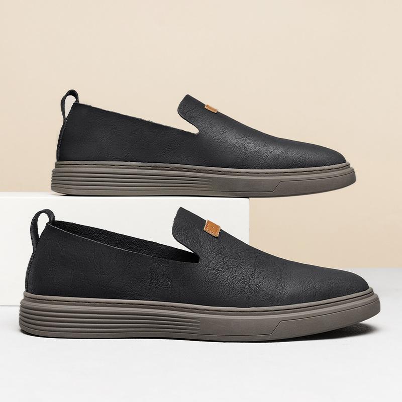 Scarpe Doudou Casual alla Moda da Uomo Suola Morbida Piatte Scarpe di Design 2026 Nuove Scarpe da Lavoro Antiscivolo per Esterno Mocassini