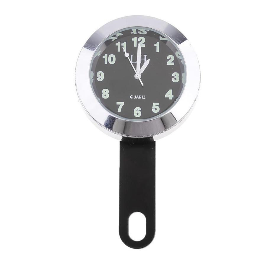 Waterproof Motorcycle Handlebar Dial Clock Night Light for kawasaki,honda