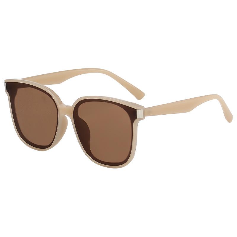 Big Frame Trendy Sunglasses Women Street Snap Summer Outdoor Protection Sun