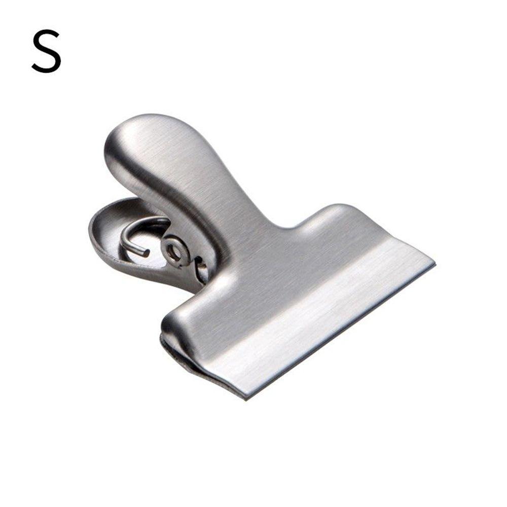 New Portable Storage Grips Stainless Steel Bag Clip Food Sealer S
