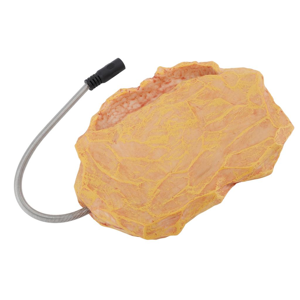 Reptile Heat Rock Temperature Controlled Heating Rock Heater for Lizard Turtle Snake 12V Safe